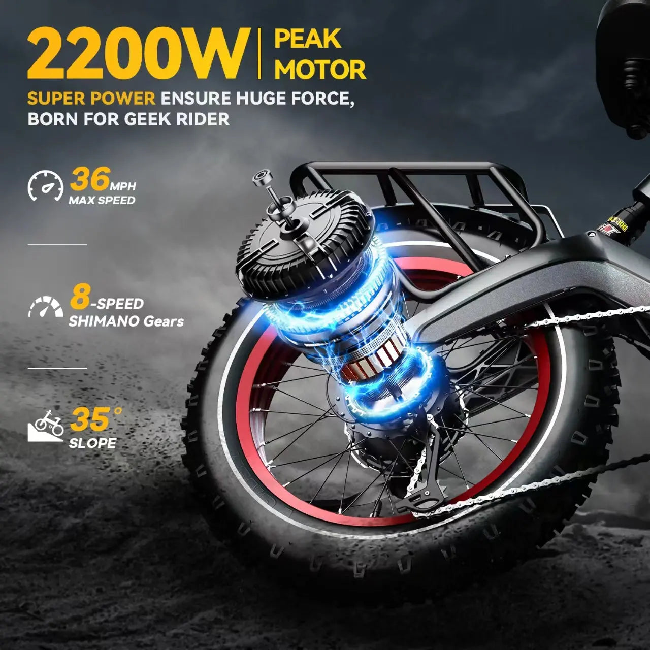 EK6 Up to 100Mile 36mph